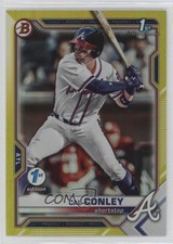 2021 Bowman Draft 1st Edition Yellow Foil 20/75 Cal Conley #BD-70 nd3