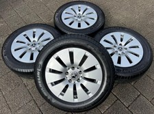 4 ORIGINAL ALU SOMMERR&Auml;DER MERCEDES C-KLASSE W205 205/60R16 92W 2019 FREIHAUS