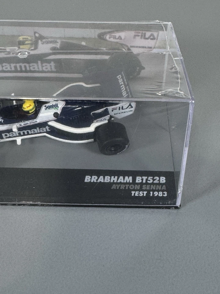 1/43 AYRTON SENNA BRABHAM BT52B ТЕСТ 1983 ЗАПЕЧАТАННЫЙ! - Изображение 2 из 3