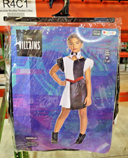 Disney Villains Cruella Kids Halloween Costume NEW