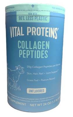 Vital Proteins Collagen Peptides Powder 1.5 lb Unflavored Grass Fed-New- 1/2029