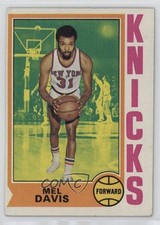 1974-75 Topps Mel Davis #43 1a7j