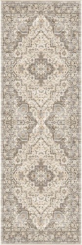 Washable Kitchen Runner Rug - 2x6 Bathroom Rug, 2*6, Brown Beige - Picture 1 of 8