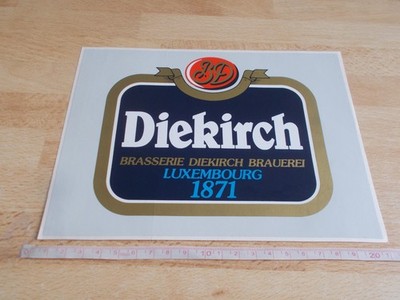 Sticker Beer Diekirch -brasserie Diekirch Brauerei