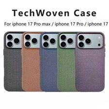 Techwoven Magnetic Case Cover For iPhone 17 Pro Max/17 Pro/17 With MagSafe Logo