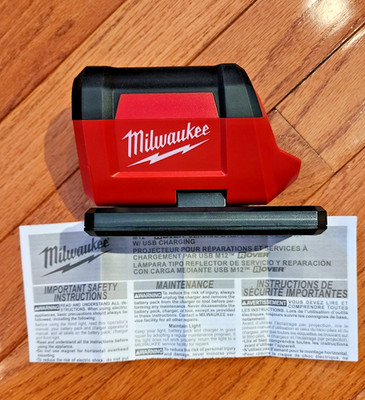 Milwaukee 2367-20 M12 12V Magnetic Rover Service & Repair Flood Light -Bare Tool