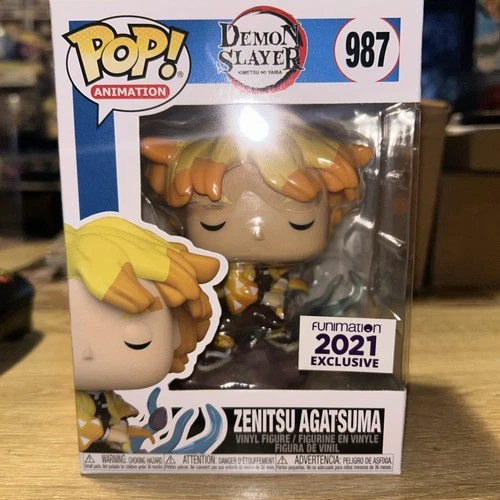 Funko Pop! Demon Slayer: Zenitsu Agatsuma #987 Funimation 2021 Exclusive