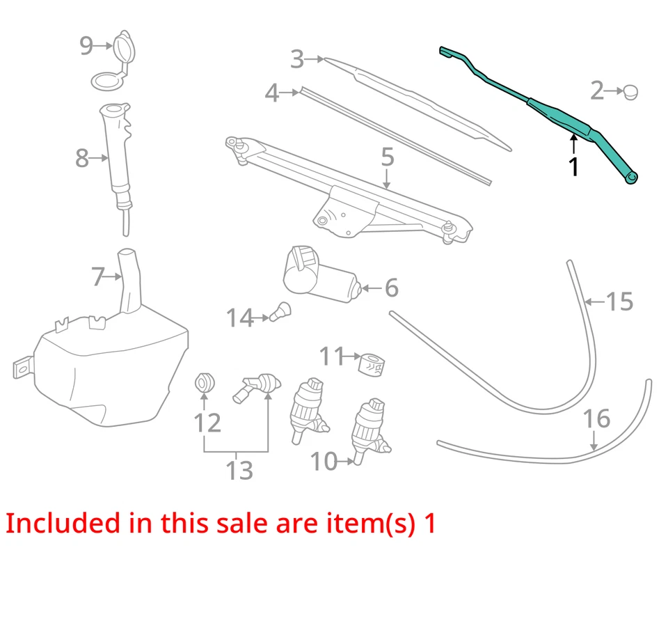 SE ADAPTA A 2000-2005 SATURN L300 L200 BRAZO ASM, WSW 22698676 - NUEVO OEM 22698676 Foto 3 de 4
