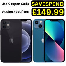 Apple iPhone 13 Mini/12 Mini 64GB/ 128GB Unlocked Smartphone All Colors A++