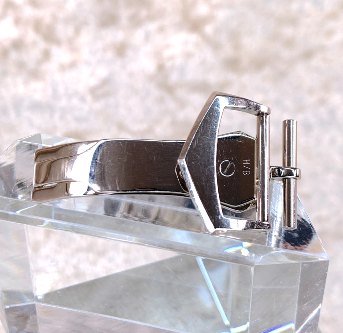 Patek Philippe ホワイトゴールドバックル Patek Philippe White Gold 750 18K Buckle Clasp 12.8g for 16mm