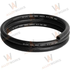 New Fuel Hose Line Push Lock NBR Rubber SAE 30R7 5Feet 300PSI ID 3/4" OD: 1.1"