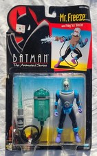 Batman The Animated Series Mr Freeze Action Figure Kenner 1993 Carded New