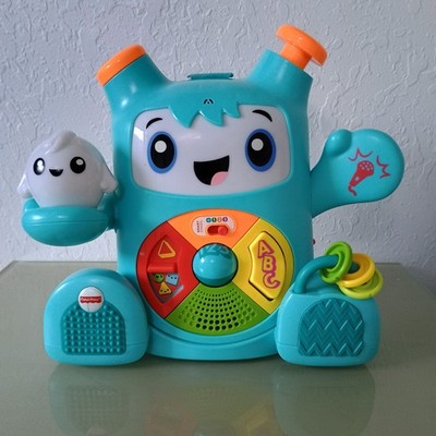 Fisher-Price Learning Toy Dance & Groove Rockit Interactive Music Lights *READ 