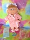 Cabbage Patch Kids Splashin' Kids Girl Doll- Robe/Slippers Complete