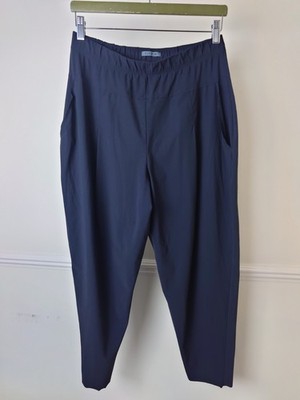 OSKA Hose schwarz Ballonbein Stretch leichte Taschen Gr. 2 UK 12 