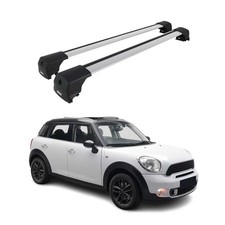 Dachträger Grundtäger für Mini Countryman R60 2010-2016 75kg Alu Silber 2 tlg
