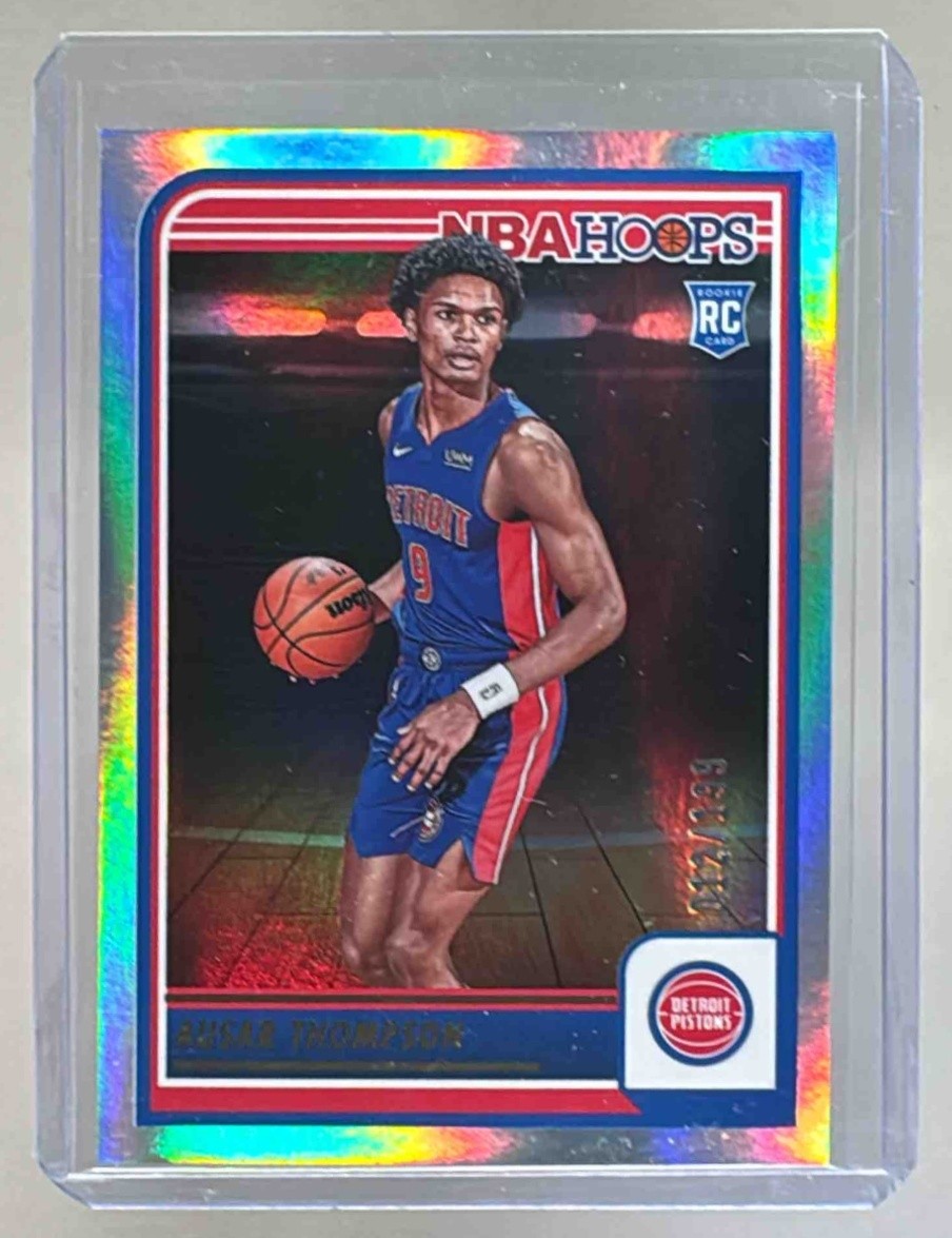 Ausar Thompson 2023 Panini Hoops #255 Silver Rookie RC /199