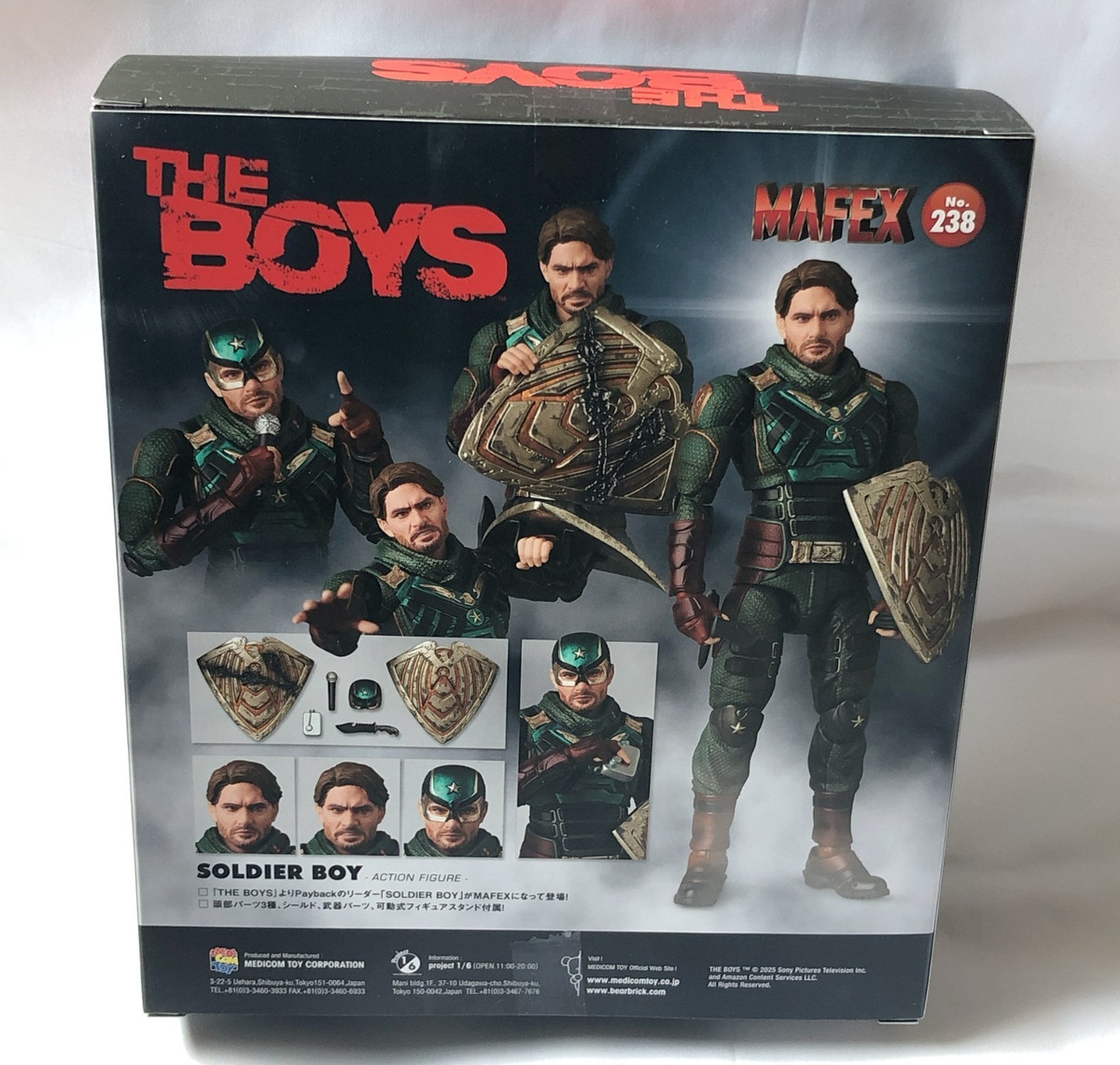 MAFEX No.238 THE BOYS Soldier Boy Medicom Toy Action Figure