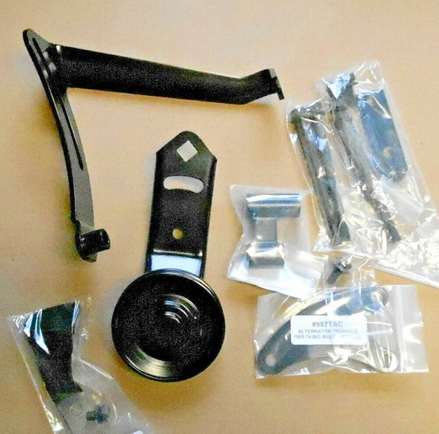 Mopar 69 70 71 72 Charger GTX 440 Big Block W/AC Alternator Bracket KIT