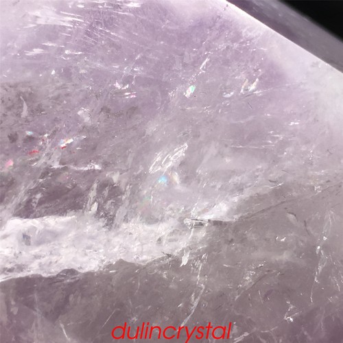 4.64LB Natural Amethyst Quartz Obelisk Quartz Crystal Point Wand Tower specimen - Picture 7 of 12
