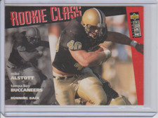1996 Collector's Choice Rookie #23 Mike Alstott Tampa Bay Buccaneers Purdue