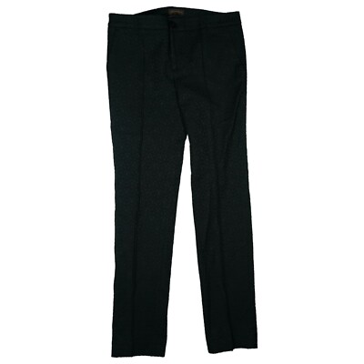 Adolfo Dominguez Damen Business Hose m. Spitze elegant Gr 38 W31 L32 schwarz NEU