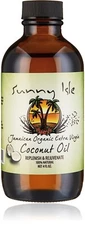 Sunny Isle Jamaican Organic Extra Virgin Coconut Oil, 4 Ounce