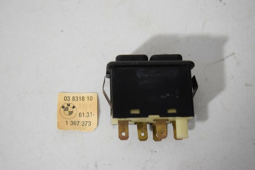 🎯BMW SUNROOF SWITCH E30 E28 E24 E23 1982-1986 USED OEM 325i 535i 528e 635csi M6 - Bild 2 von 6