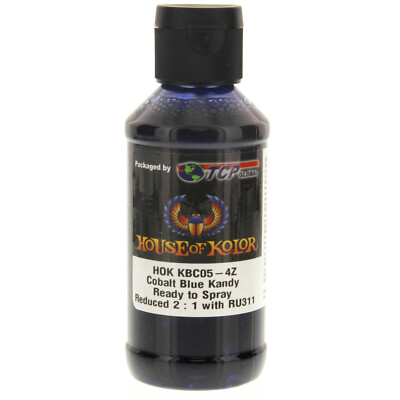 House of Kolor C2C KBC05 Cobalt Blue Kandy Basecoat Shimrin 2 (4