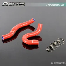 Fit For 2003-2011 Honda Element 2.4 DX-EX/SC Red Silicone Radiator Hose Kit