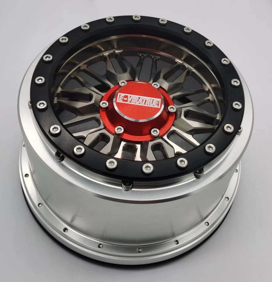 E-VIRATRUE Aluminum Wheel Fits 30 Degree North truck&MCD 5RR 1/5 1pcs - Image 3 of 4