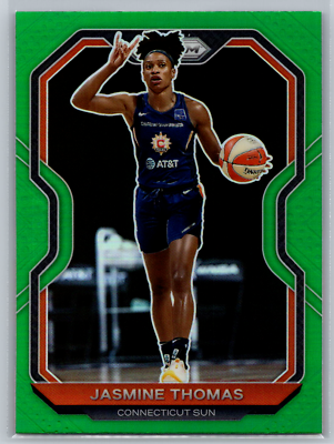 Connecticut Sun Wnba Uniforms Jasmine Thomas 2021 Panini Prizm