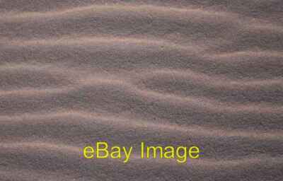 Photo 6x4 Wave Action Findhorn Ripples in the sand after the sea had left c2007