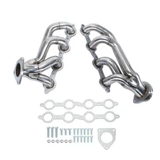 Shorty Header Exhaust for Chevy GMC Truck SUV 2002-2013 4.8L 5.3L 6.0L 6.2L