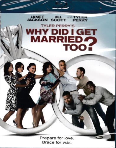 NEW BLU-RAY // Tyler Perry's Why Did I Get Married Too? // Janet Jackson, Jill S - Picture 1 of 2