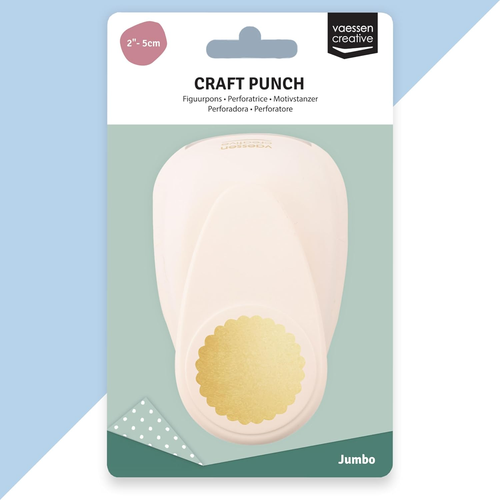 Perforatrice Cerchio Smerlato, Jumbo, XL, Grande Fustellatrice per Carta, per DI - Foto 5 di 12