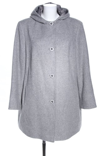 STEINBOCK Manteau en laine Dames T 46 gris clair style décontracté