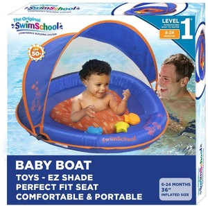 baby pool float with shade