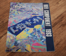 Denon HiFi Component 1993 Brochure / Catalogue / Catalog RARE - UK Seller