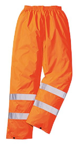 PORTWEST HI-VIS RAIN PANTS ROBUST 