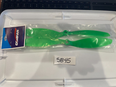 NEW DRONE PART PACK OF 2 9'' GREEN GEMFAN PROPS #55286