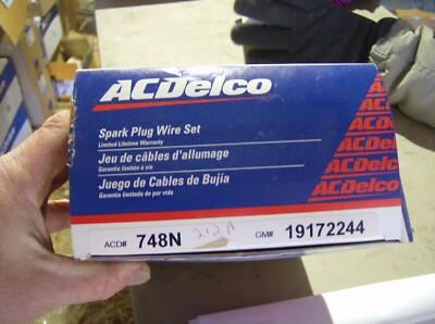 GENUINE GM ACDELCO 19172244 748N IGNITION SPARK PLUG WIRE SET | eBay