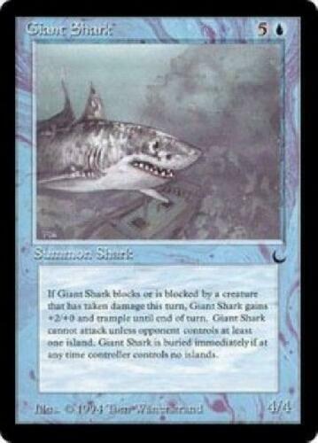 Giant Shark  MTG The Dark LP/NM