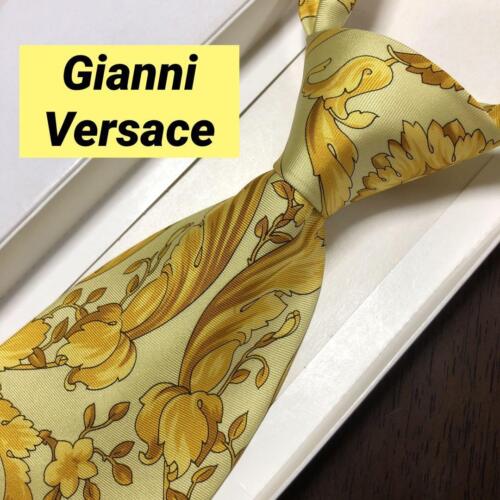 VERSACE GIANNI VERSACE Men's Necktie Tie Silk Multicolor Free Shipping GV45 - 第 1/8 張圖片