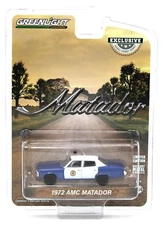 1:64 GreenLight THE DUKES OF HAZZARD *COLONIAL CITY POLICE* 1972 AMC MATADOR NIP