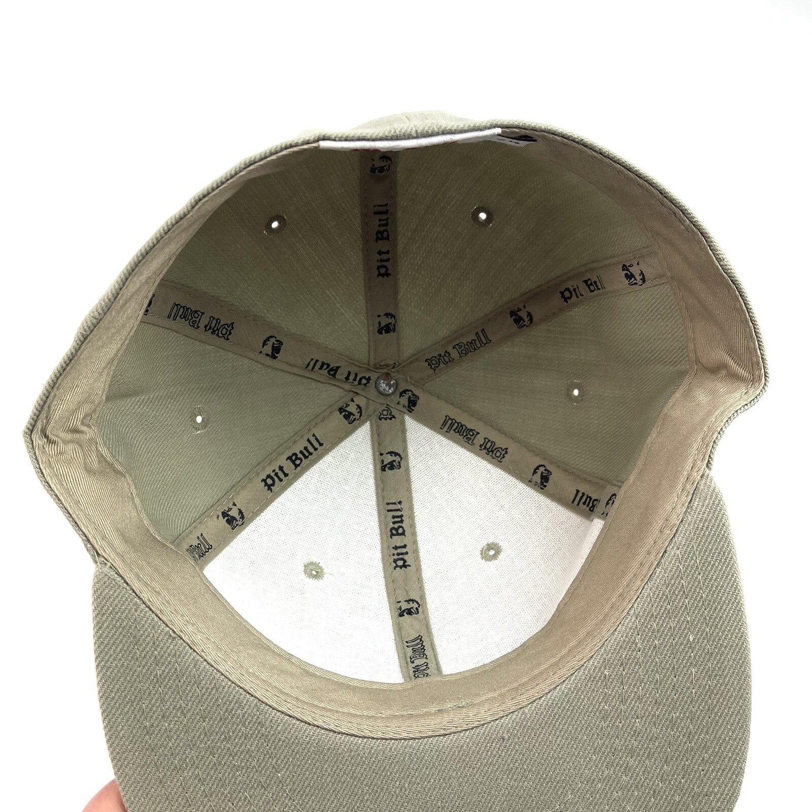 Pit Bull Solid Color Light-Olive Baseball Hat Cap… - image 16