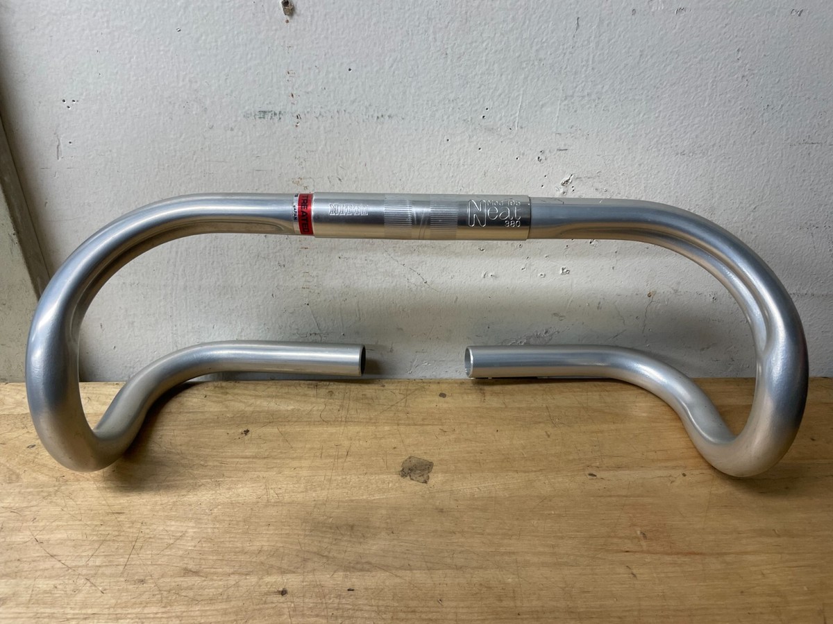 日東（NITTO）ドロップ イン ハンドルバー Neat Mod195 新品 Nitto Mod 195 Neat drop aero bike handlebar 26.0 clamp 38cm
