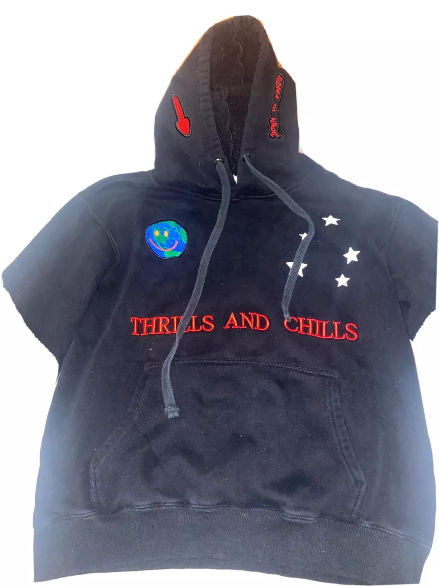 Astroworld hoodie top thrills and chills