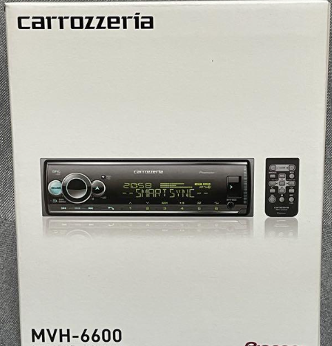 Pioneer カロッツェリア MVH-6600 Pioneer Carrozzeria MVH-6600 1DIN USB Bluetooth Car Audio