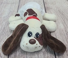 Hasbro Pound Puppies Plush Puppy Dog Stuffed Animal Toy Brown White 7" 2021